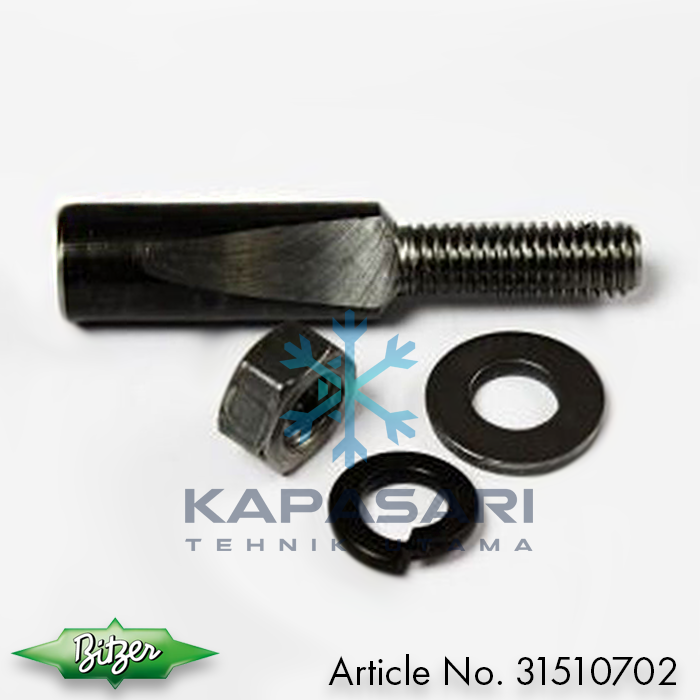 Threaded Key for Flywheel Bitzer (31510702) Type II - III