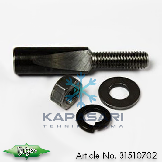 Threaded Key for Flywheel Bitzer (31510702) Type II - III