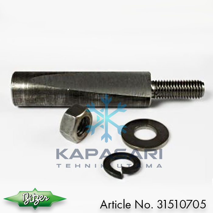 Threaded Key for Flywheel Bitzer (31510705) Type VI - VII