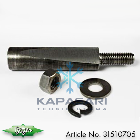 Threaded Key for Flywheel Bitzer (31510705) Type VI - VII