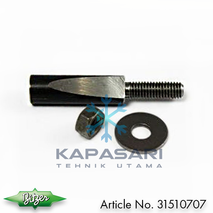 Threaded Key for Eccentric Bitzer (31510707) Type II - III