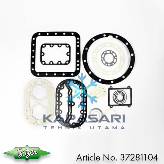 Gasket Set Bitzer (37281104) 4G, 4GE