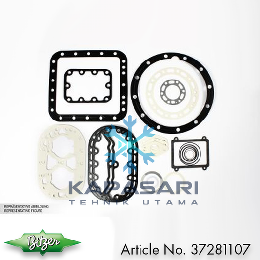 Gasket Set Bitzer (37281107) 6H-25.2, 6H-35.2