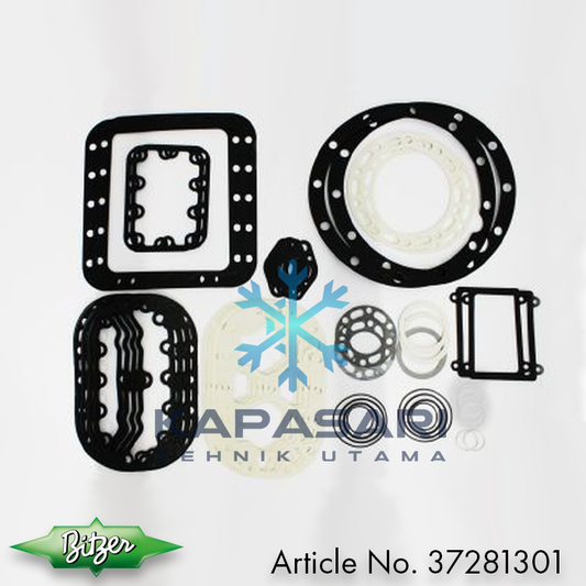 Gasket Set Bitzer (37281301) 44J, 44H, 44JE, 44HE